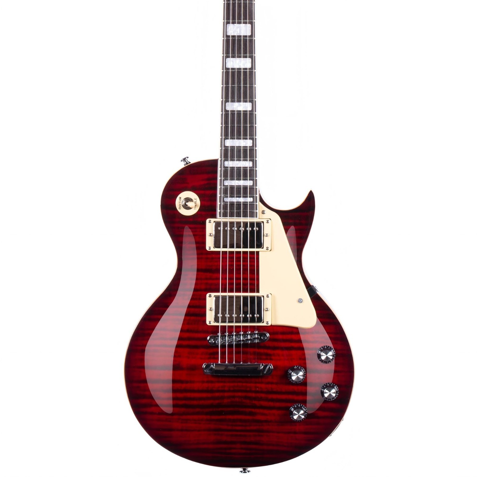 GROTE Guitar Solid Body Electric Guitar with Gigbag LPYS-006 (Red)