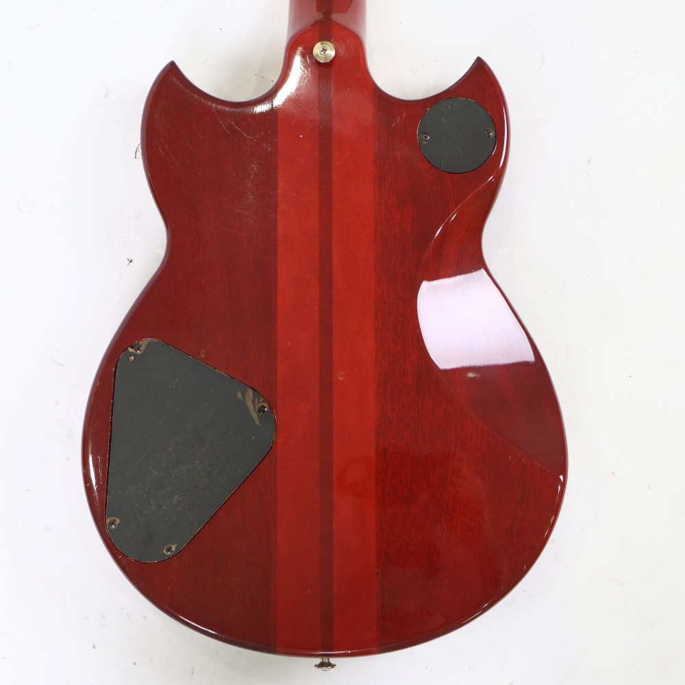 Used Yamaha SG1500 Persimmon Red, 1982 model.
