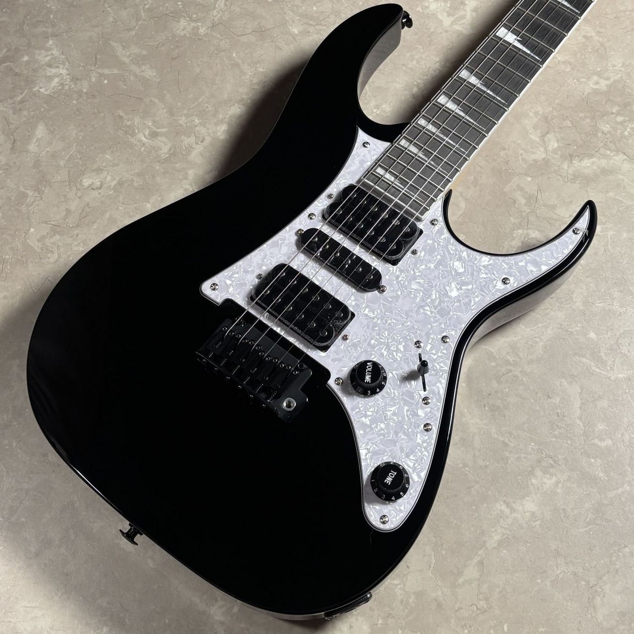 Ibanez RGV250 BK Electric Guitar Strat Style Black Used 3.49kg