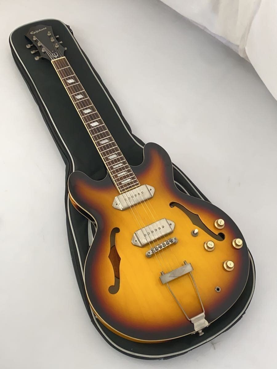 Epiphone Electric Guitar Casino Vintage Sunburst 2015 Made in China W soft Used