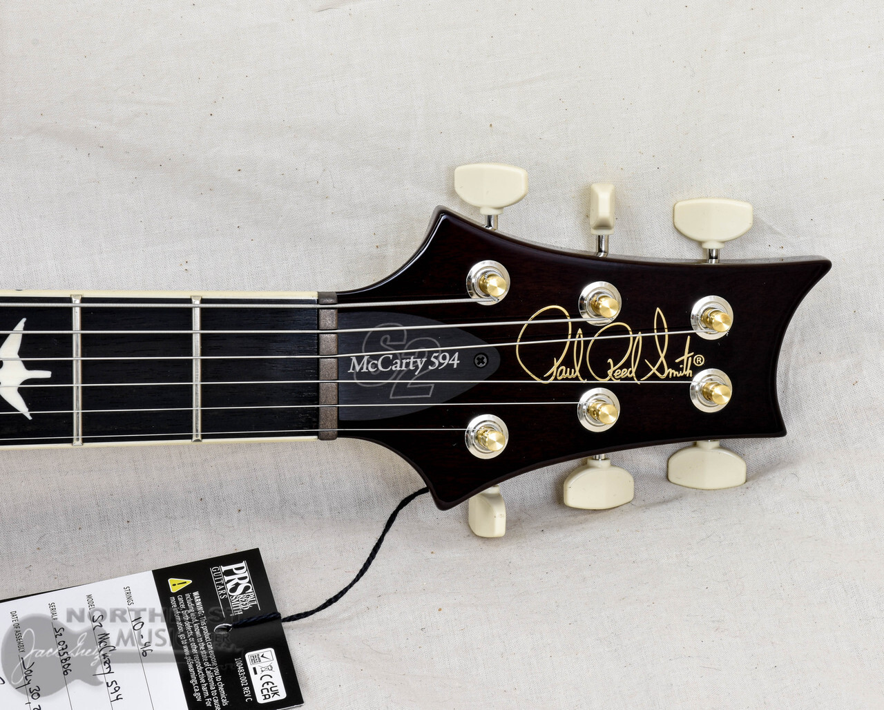 PRS Guitars S2 McCarty 594 NEMC Exclusive – Black Amber (s/n: 5806)