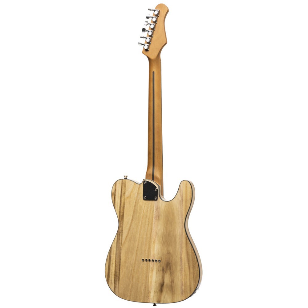 Stagg Standard Series T-Style Solid Body Electric Guitar Natural SET-STD NAT