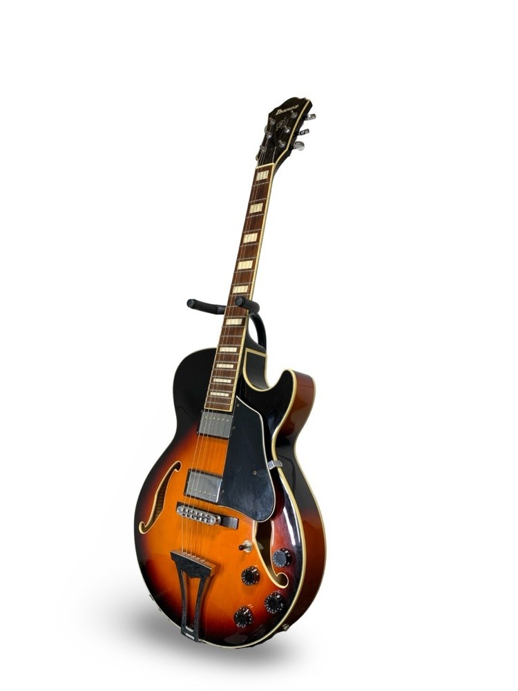 Ibanez Artcore AG75-BS Hollowbody Electric Guitar – Sunburst – With Hard Case