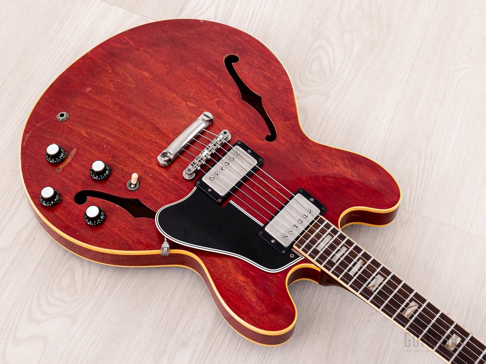 1962 Gibson ES-335 TDC Vintage Semi-Hollowbody Electric Guitar Cherry w/ Case