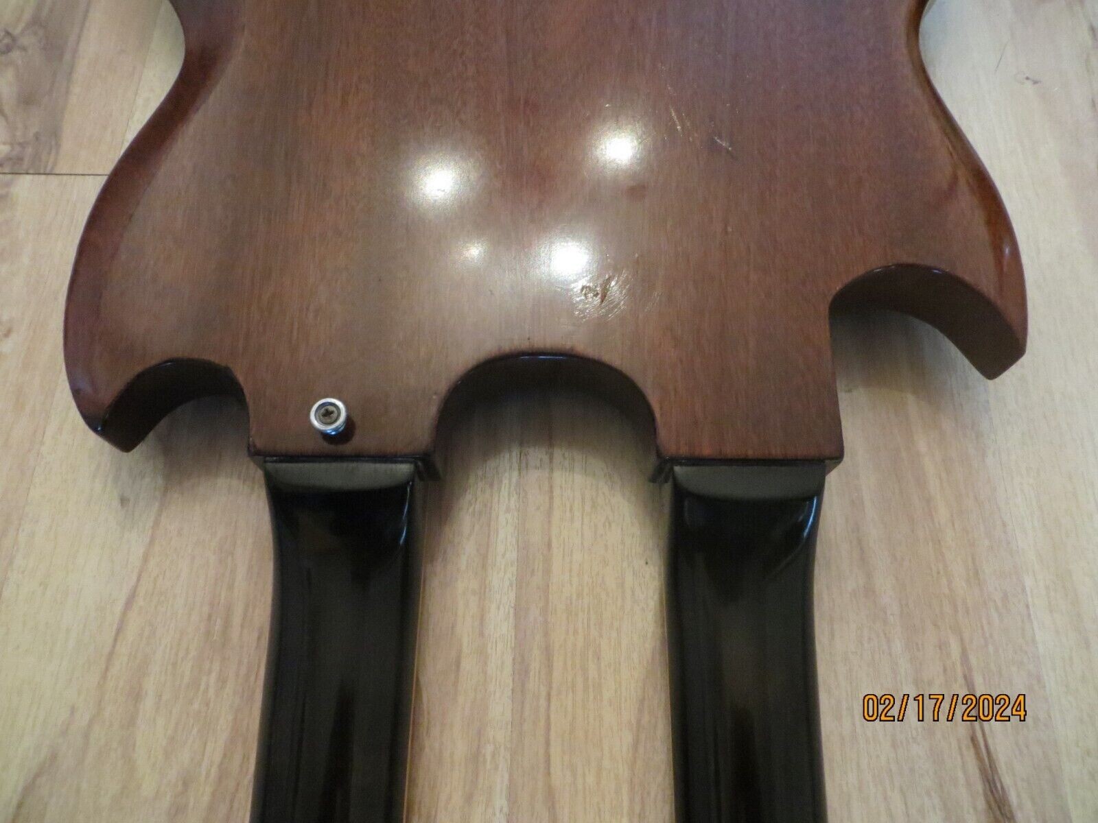 1978 Gibson EDS-1275 Double-Neck Walnut Electric Guitar w/ Original Case