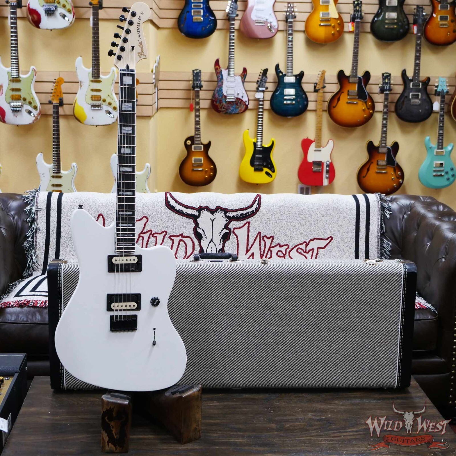 Fender Jim Root Jazzmaster V4 Ebony Fingerboard Flat White