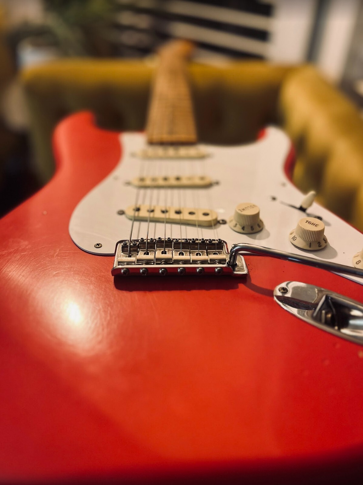 Fender Stratocaster Vintera 50’s Road Worn – Fiesta Red