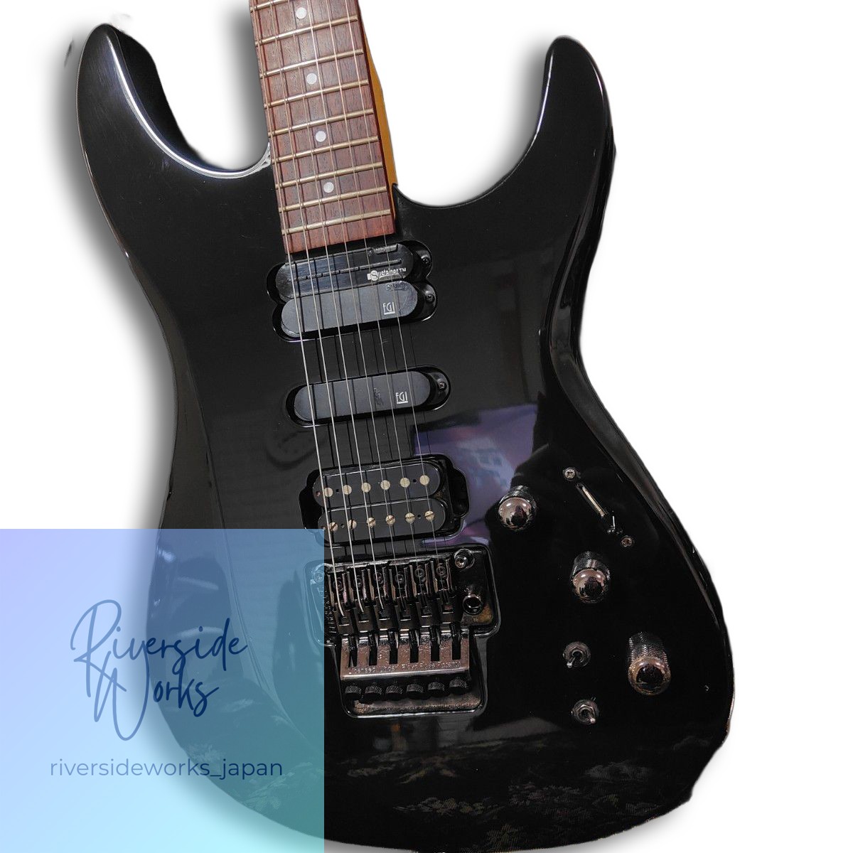 FERNANDES FR-85S Electric Guitar with Sustainer and FGI Pickups