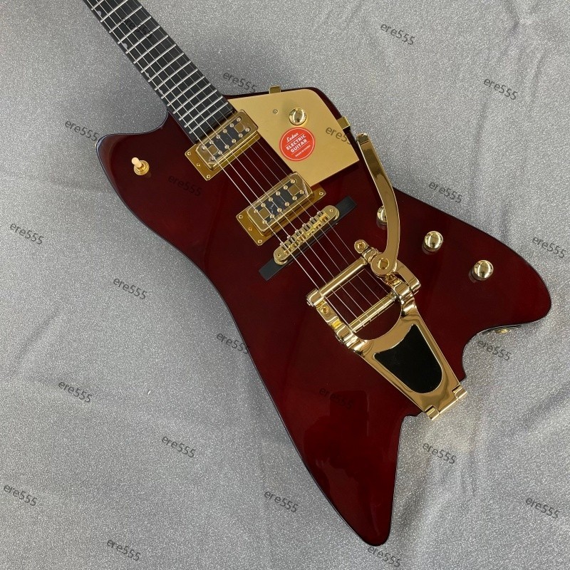 Thunderbird BILLY BO Wine Red Solid Electric Guitar Factory Rosewood Fretboard