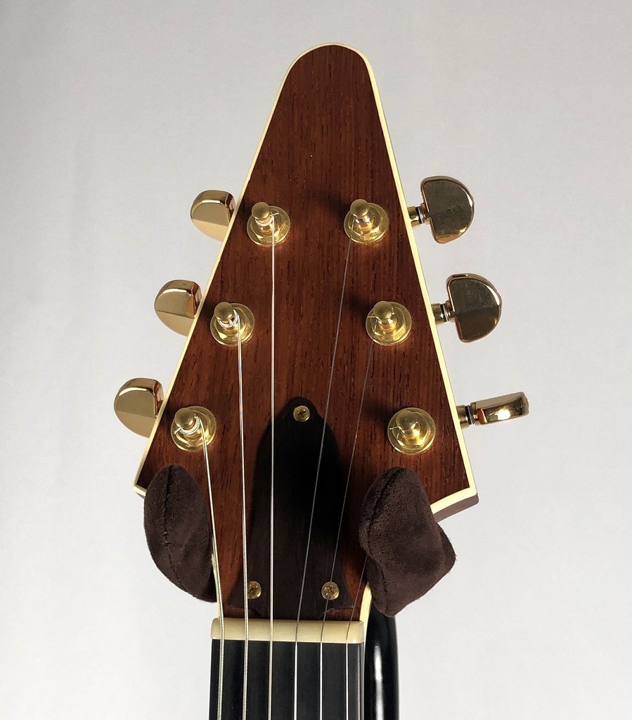 Combat AK 1400 Custom Natural Gold Hardware Made in Japan FV Type Solid E.Guitar