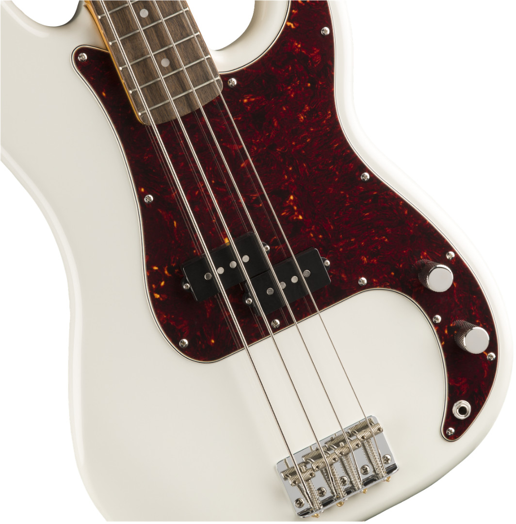Fender Squier Classic Vibe ’60s 4-String Electric Precision Bass, Olympic White