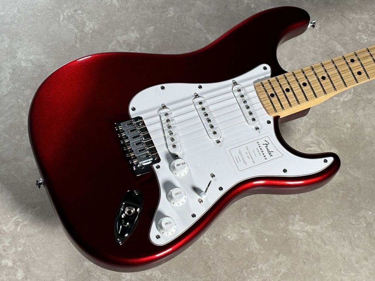 Fender Standard Stratocaster Candy Cola Electric Guitar Used 3.95kg