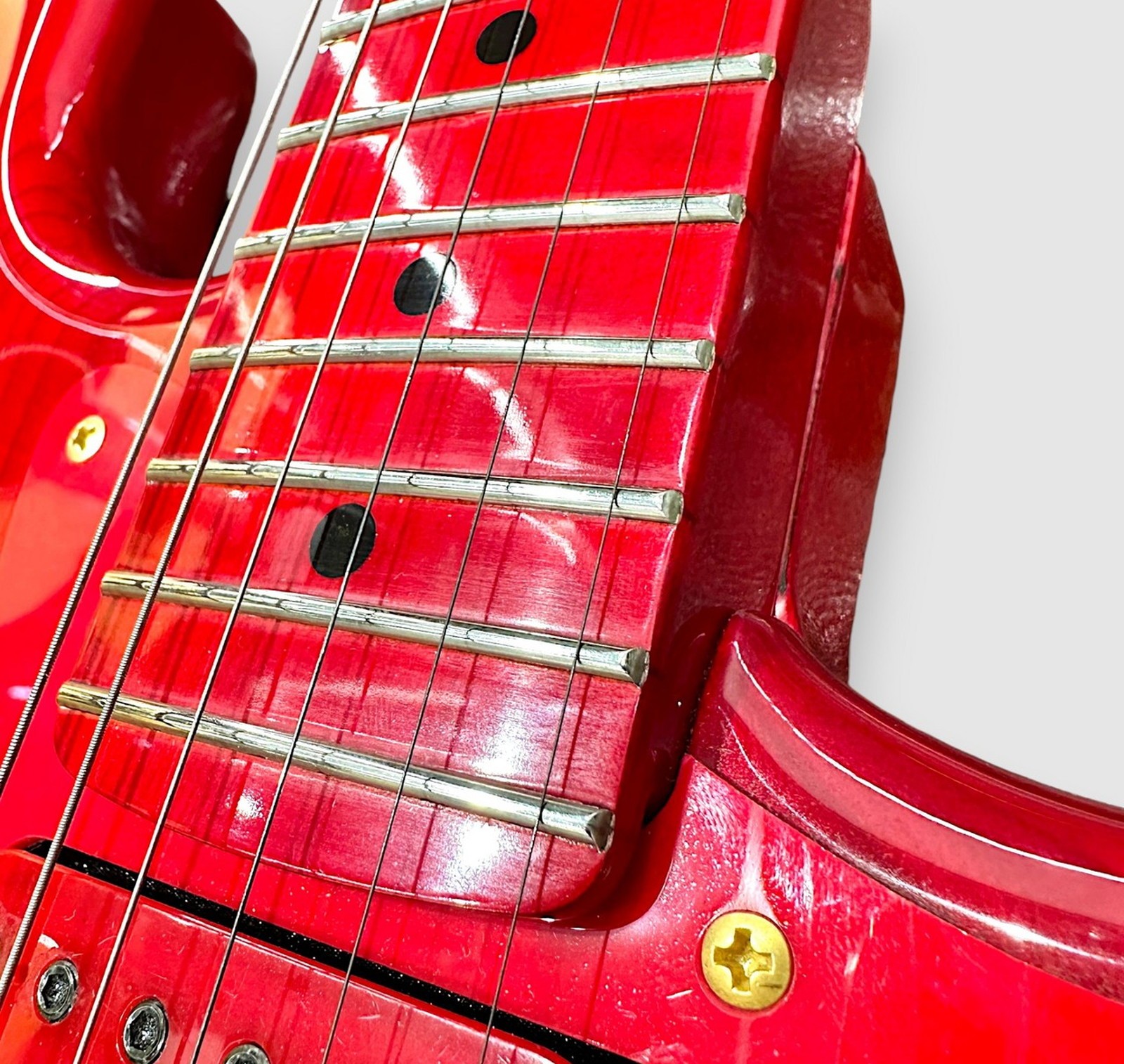 Bill Lawrence BL3M-55G Used Maple Body Maple Fingerboard Red w/Soft Case
