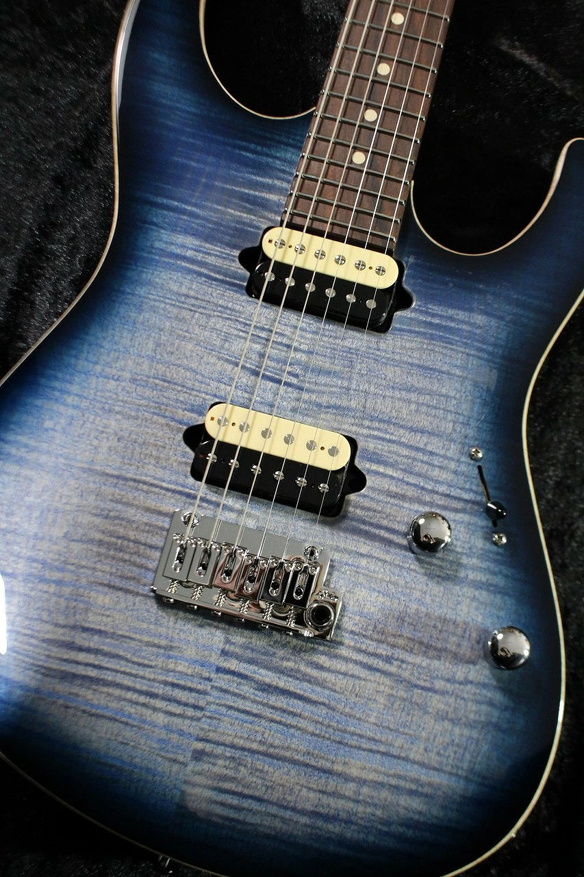 Suhr JE-Line Modern Plus Ash/PF Faded Trans Whale Blue Burst Gloss #86691 3.39kg