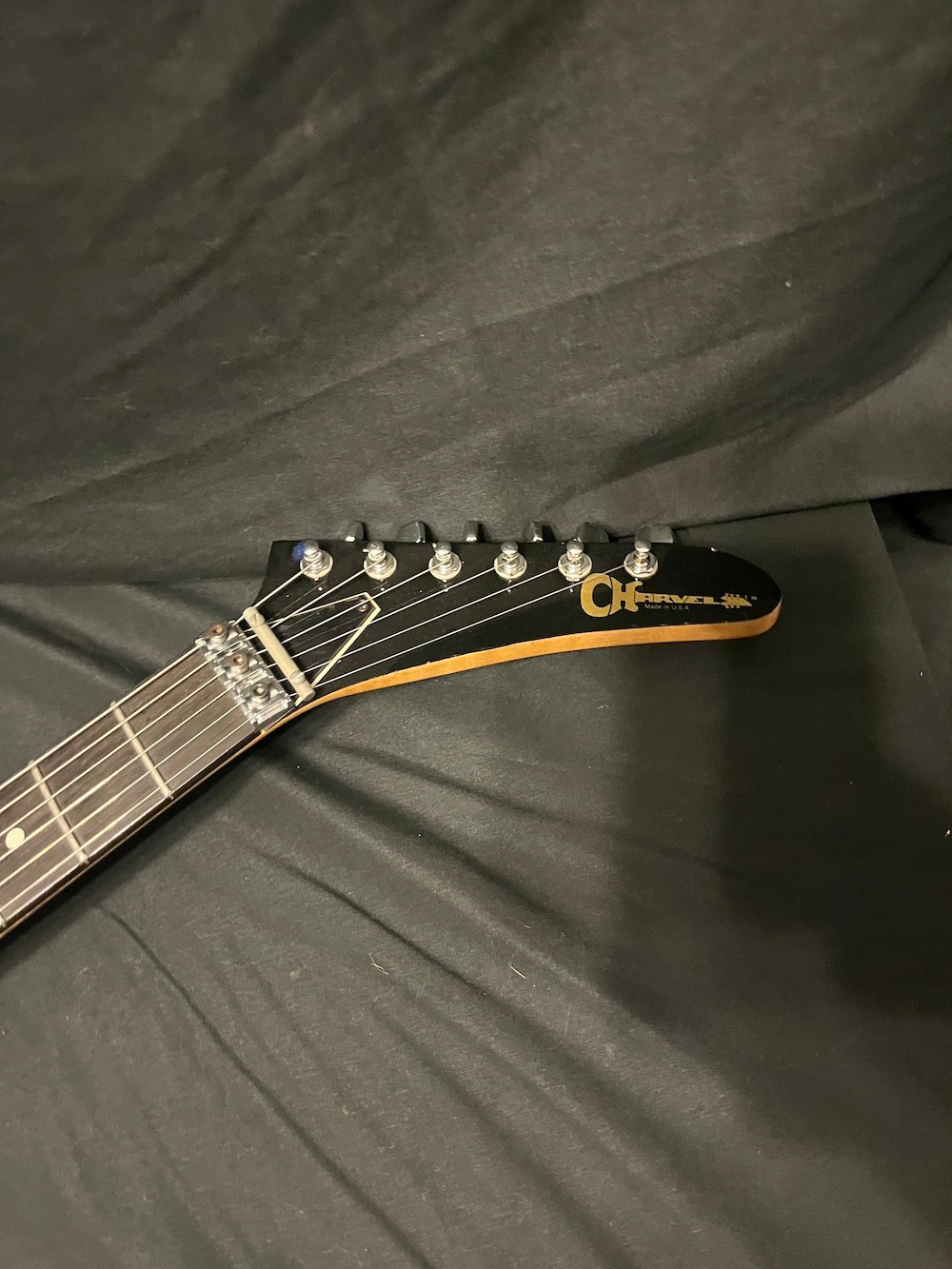 1983 Charvel USA Star Guitar Hot Rod Flame Owned by Paul Stanley of Kiss W/OHSC
