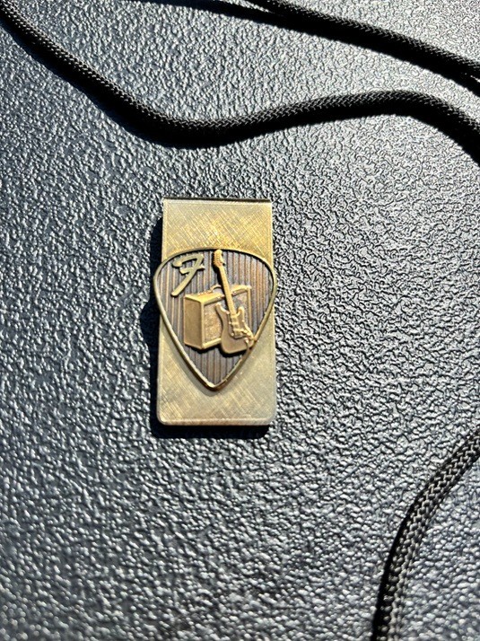 UNIQUE! – Fender Vintage Money Clip and Bolo Tie – Rare Promo Premium