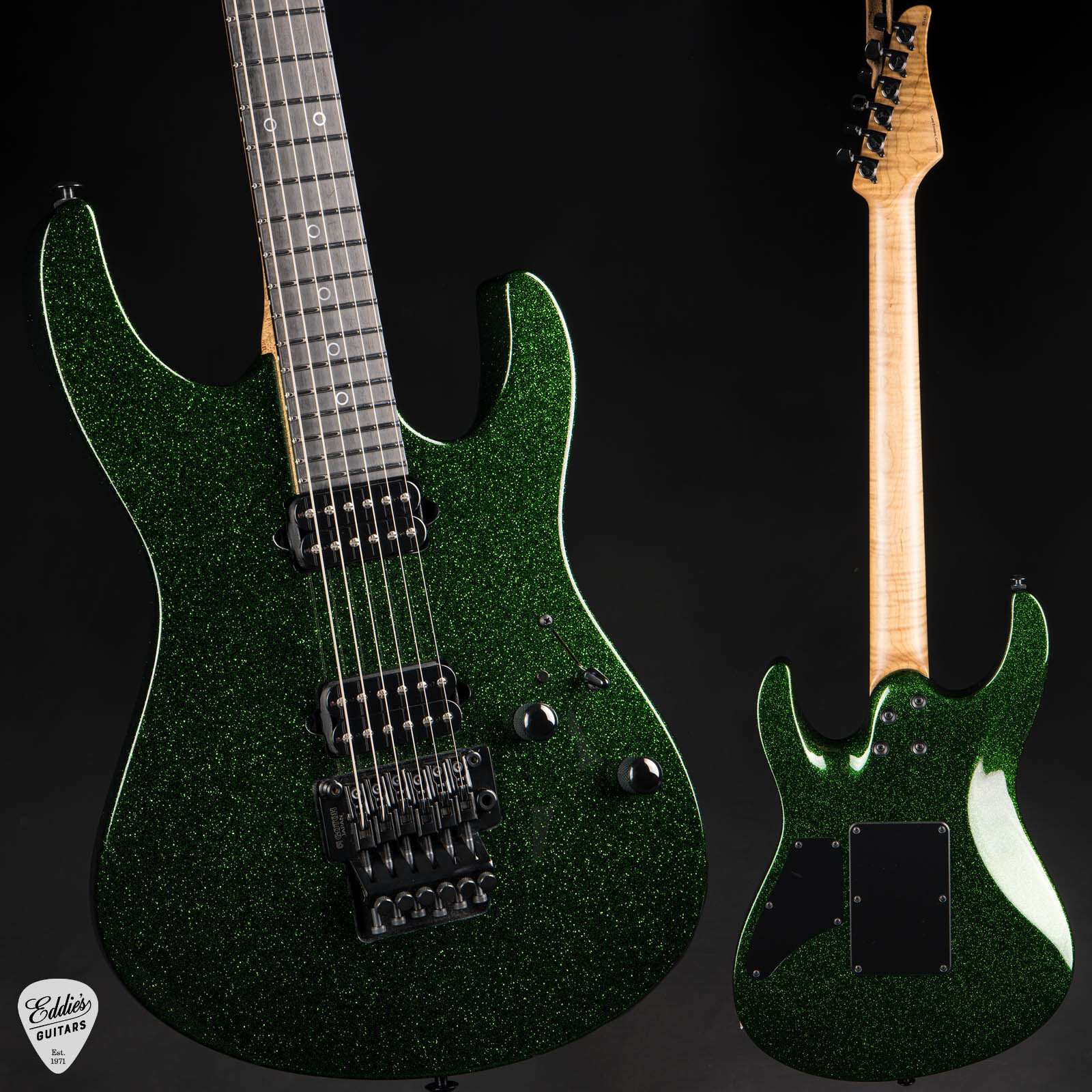 Suhr Modern Roasted – Green Sparkle #78759