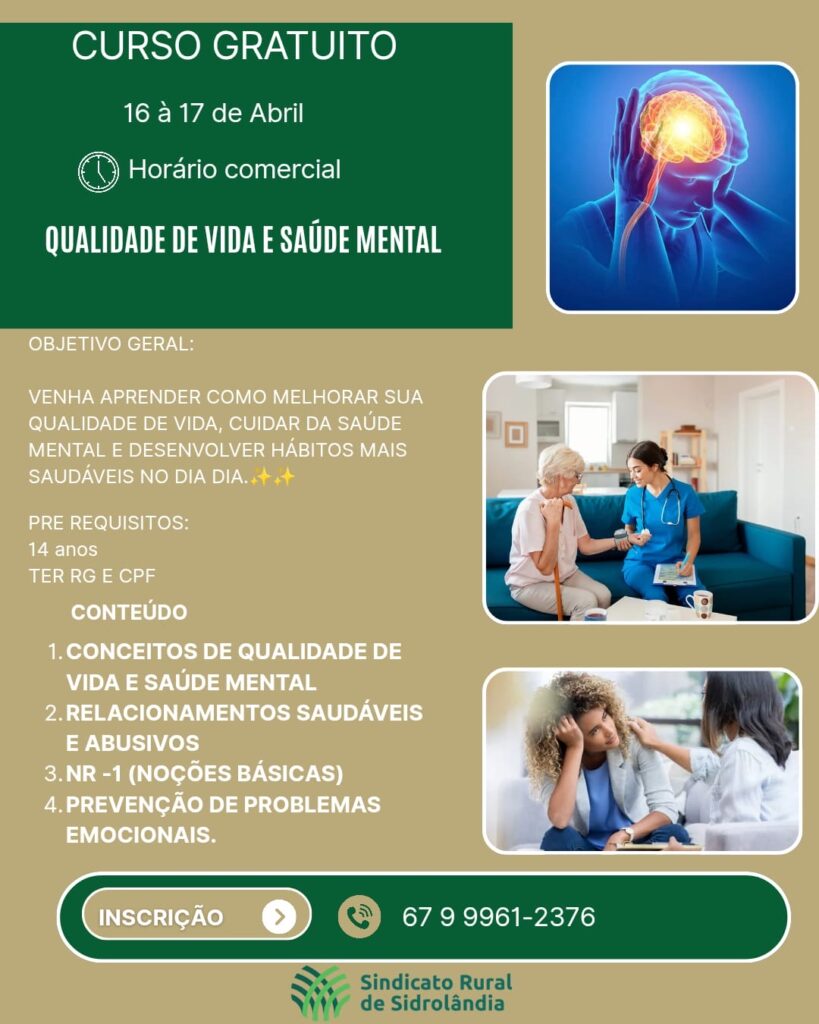 1e89f3e7-c671-4136-ad10-ac93af60e67f-819x1024 Curso Gratuito Ensina Como Cuidar da Saúde Mental e Melhorar a Qualidade de Vida
