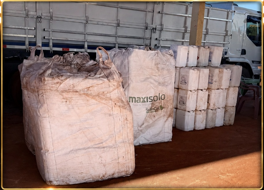 5BA9EBE1-0790-4B6A-9596-BB9BB806AF63 Descarte consciente de embalagens de agrotóxicos reforça preservação ambiental e segurança no campo