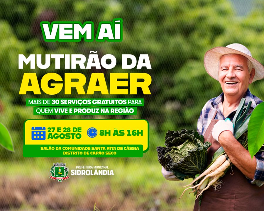 IMG_8174 Mutirão da Agraer terá mais de 30 serviços gratuitos no Distrito de Capão Seco